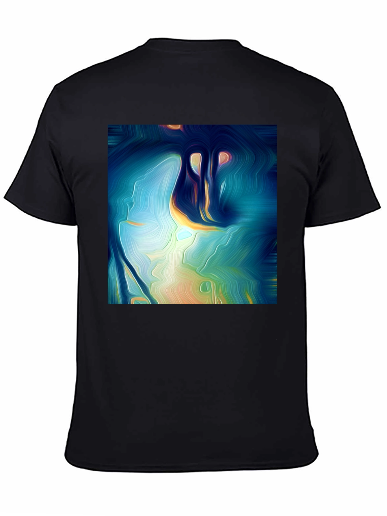 Abstract Art Tee: Vivid Design Soft Cotton Classic Fit