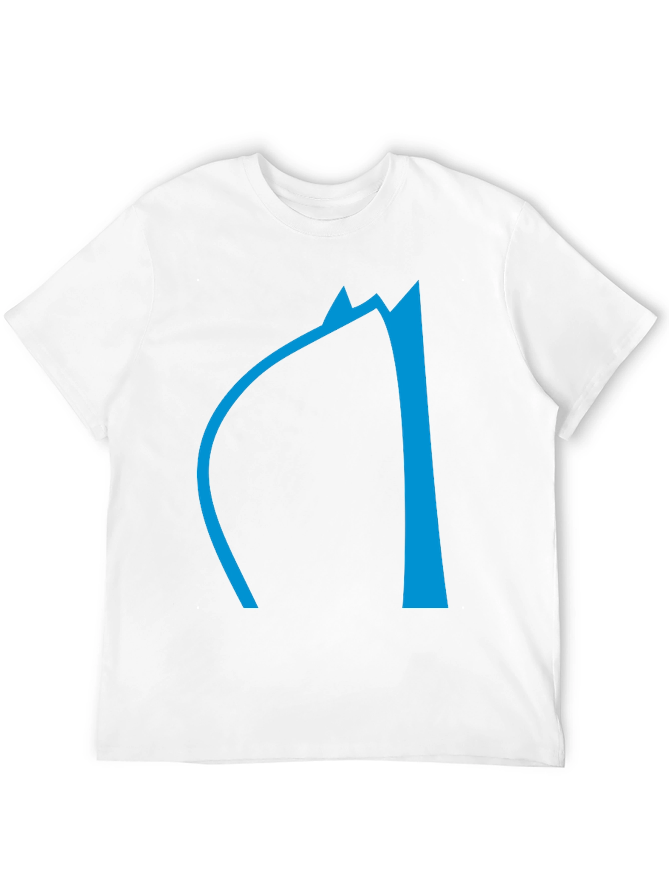 Modern Graphic Tee - Mountain Design