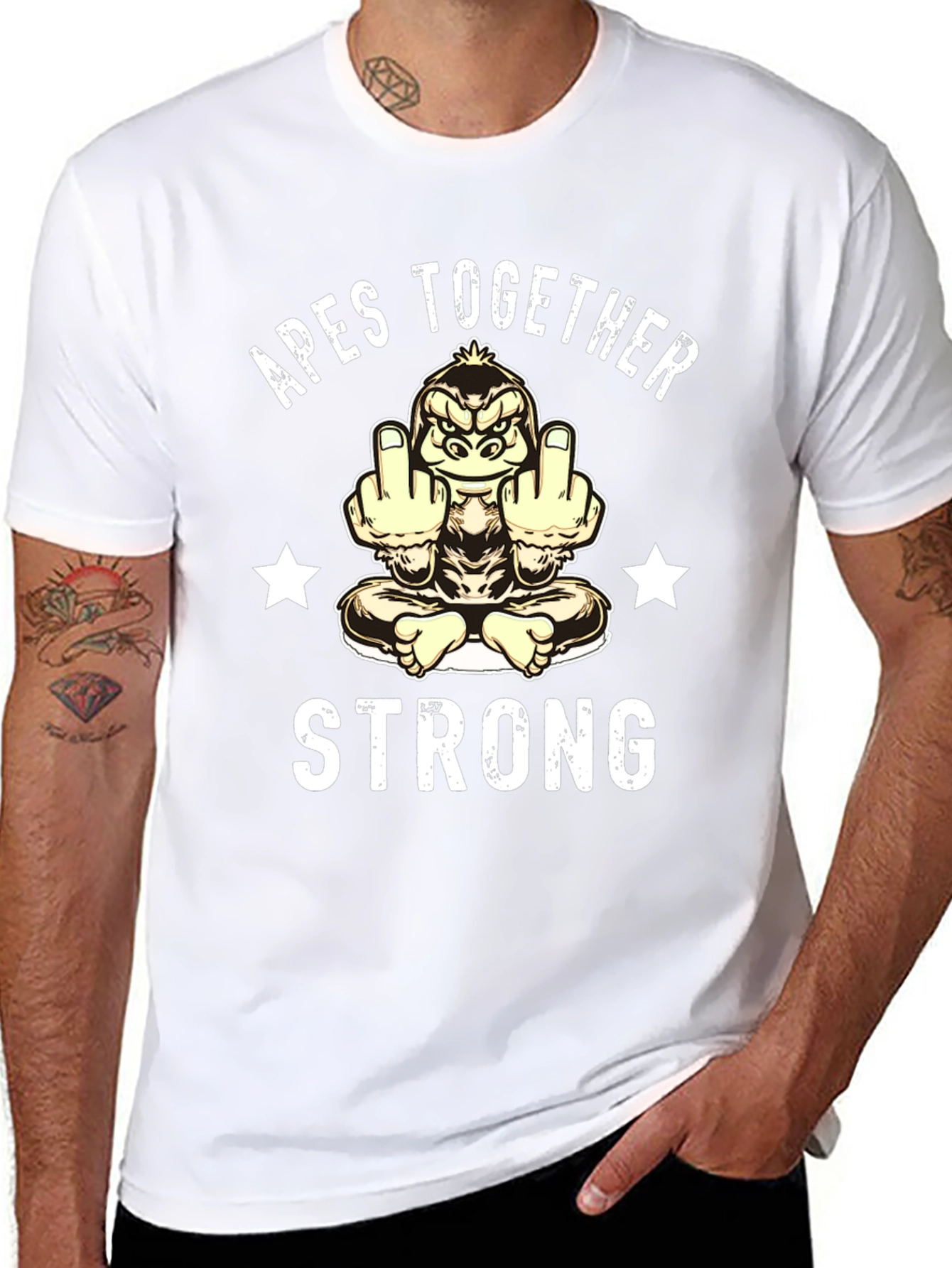 Apes Together Strong Graphic Tee