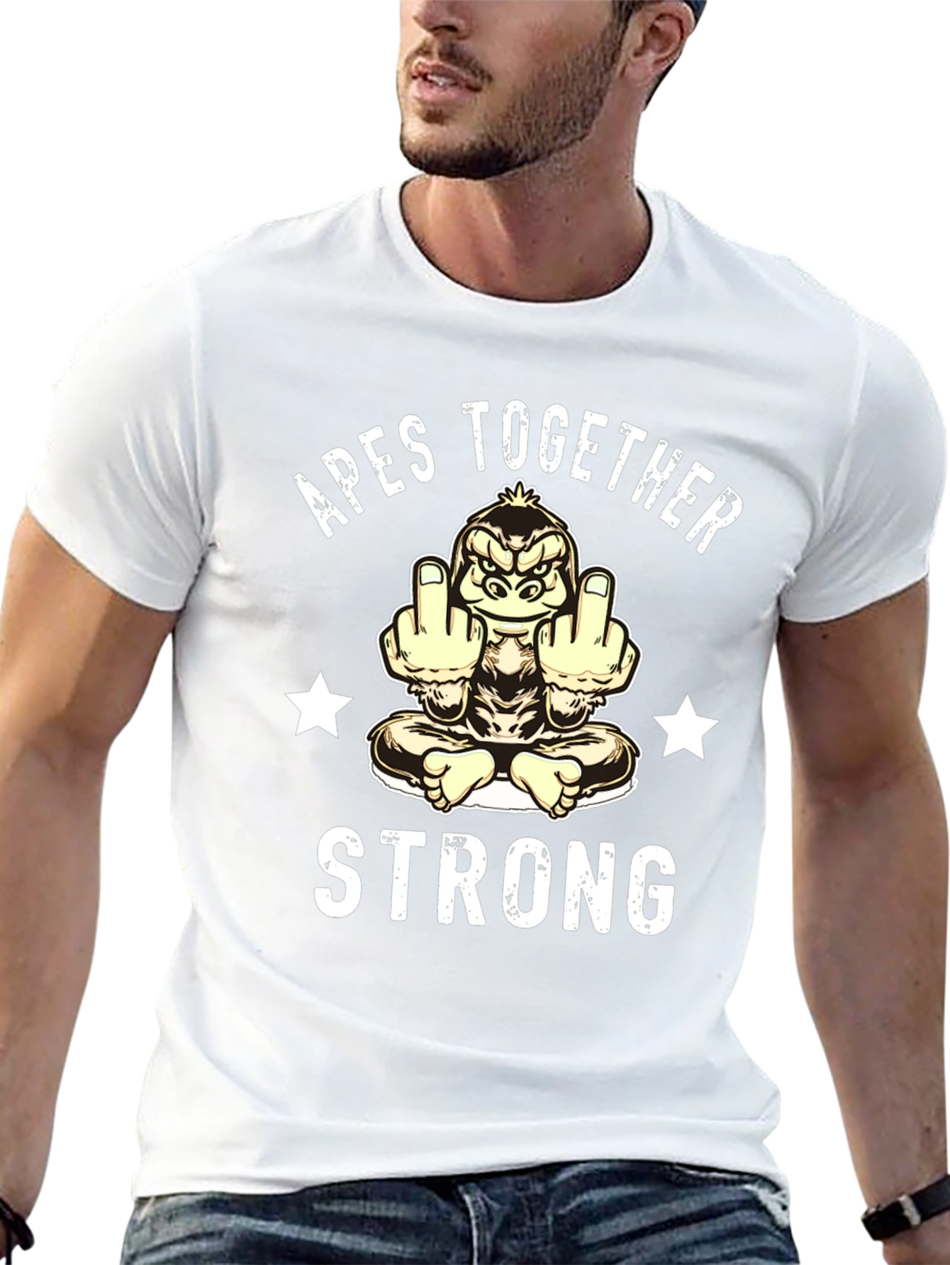 Apes Together Strong Graphic Tee