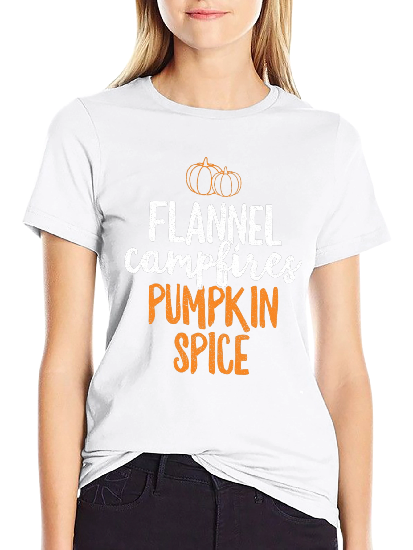 Flannel Campfires Pumpkin Spice T-Shirt