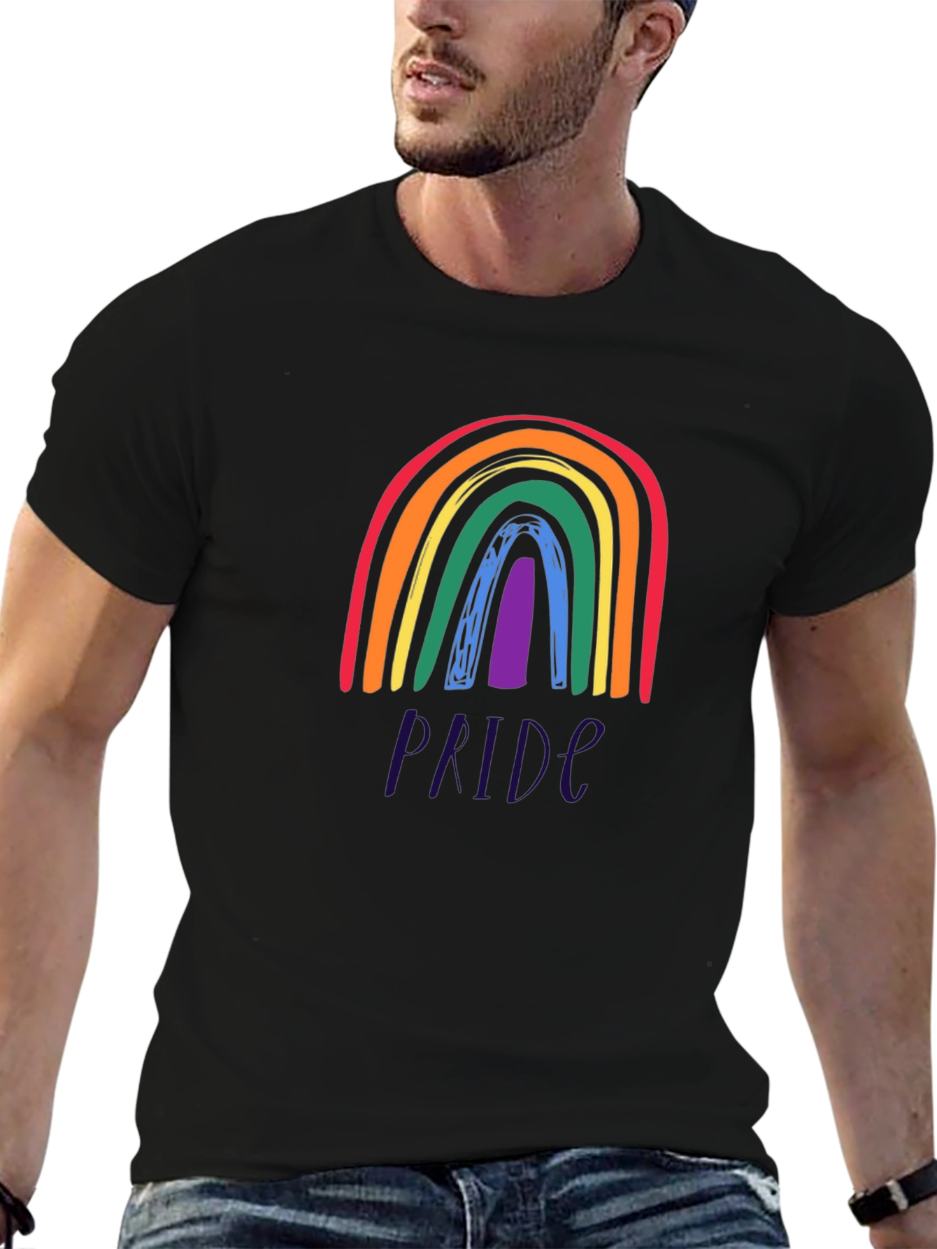 Rainbow Pride Graphic Tee - Unisex