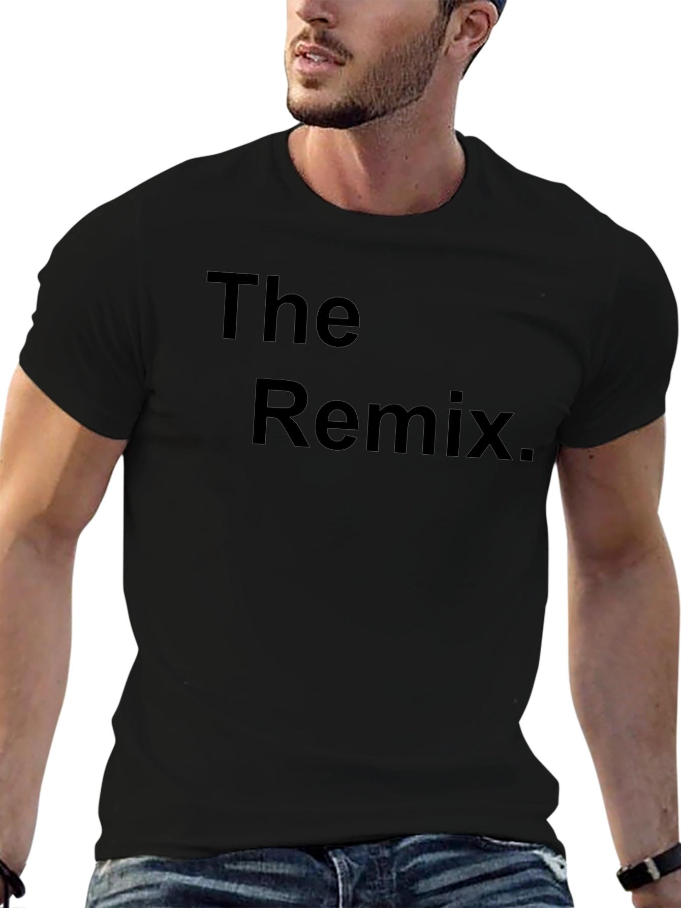The Remix Black T-Shirt - Classic Style