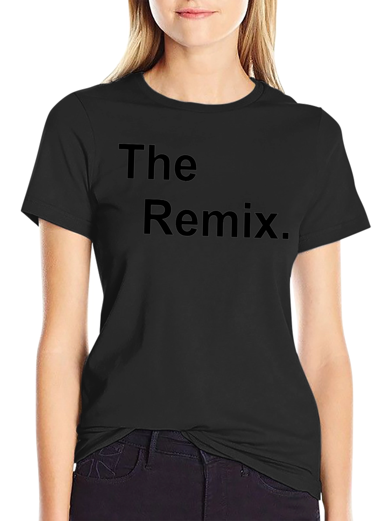 The Remix Black T-Shirt - Classic Style