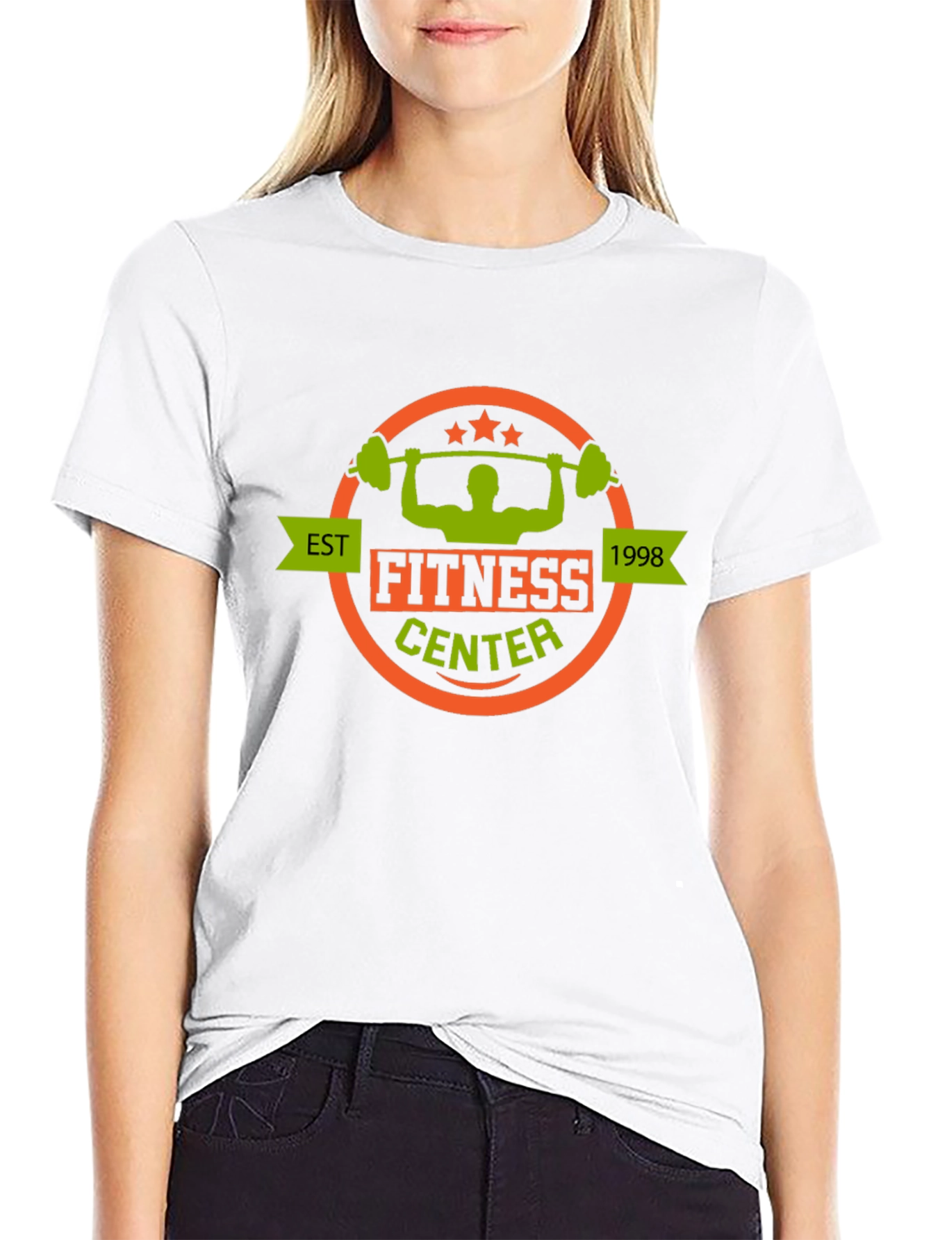 Fitness Center EST 1998 Graphic T-Shirt