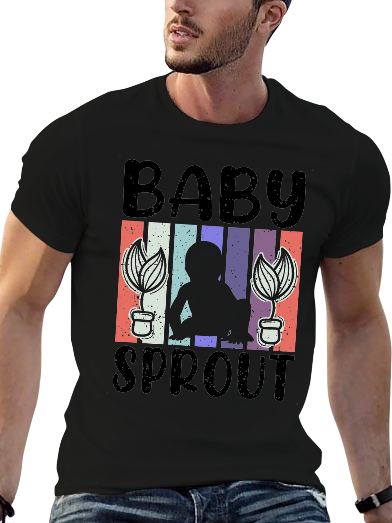 Baby Sprout T-Shirt - Cute Gardening Design
