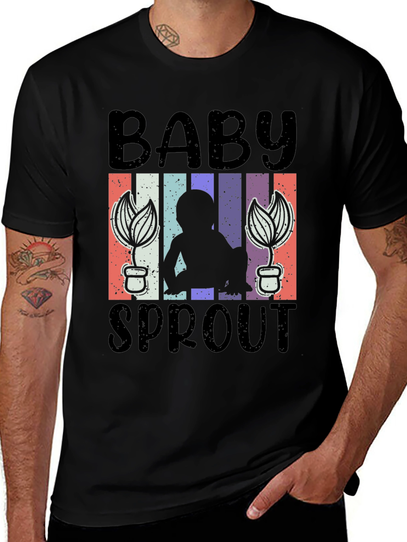 Baby Sprout T-Shirt - Cute Gardening Design