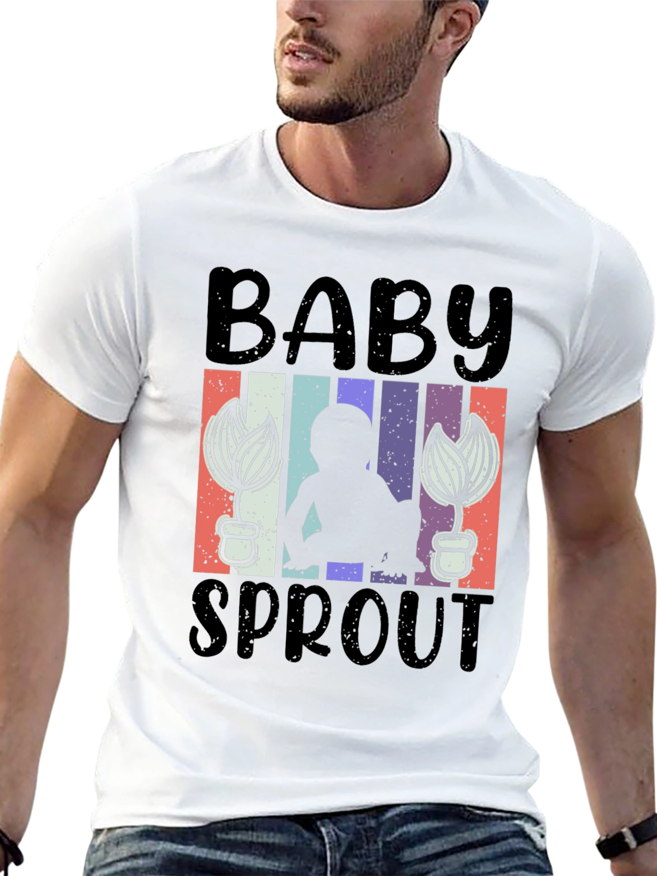 Baby Sprout T-Shirt - Cute Gardening Design