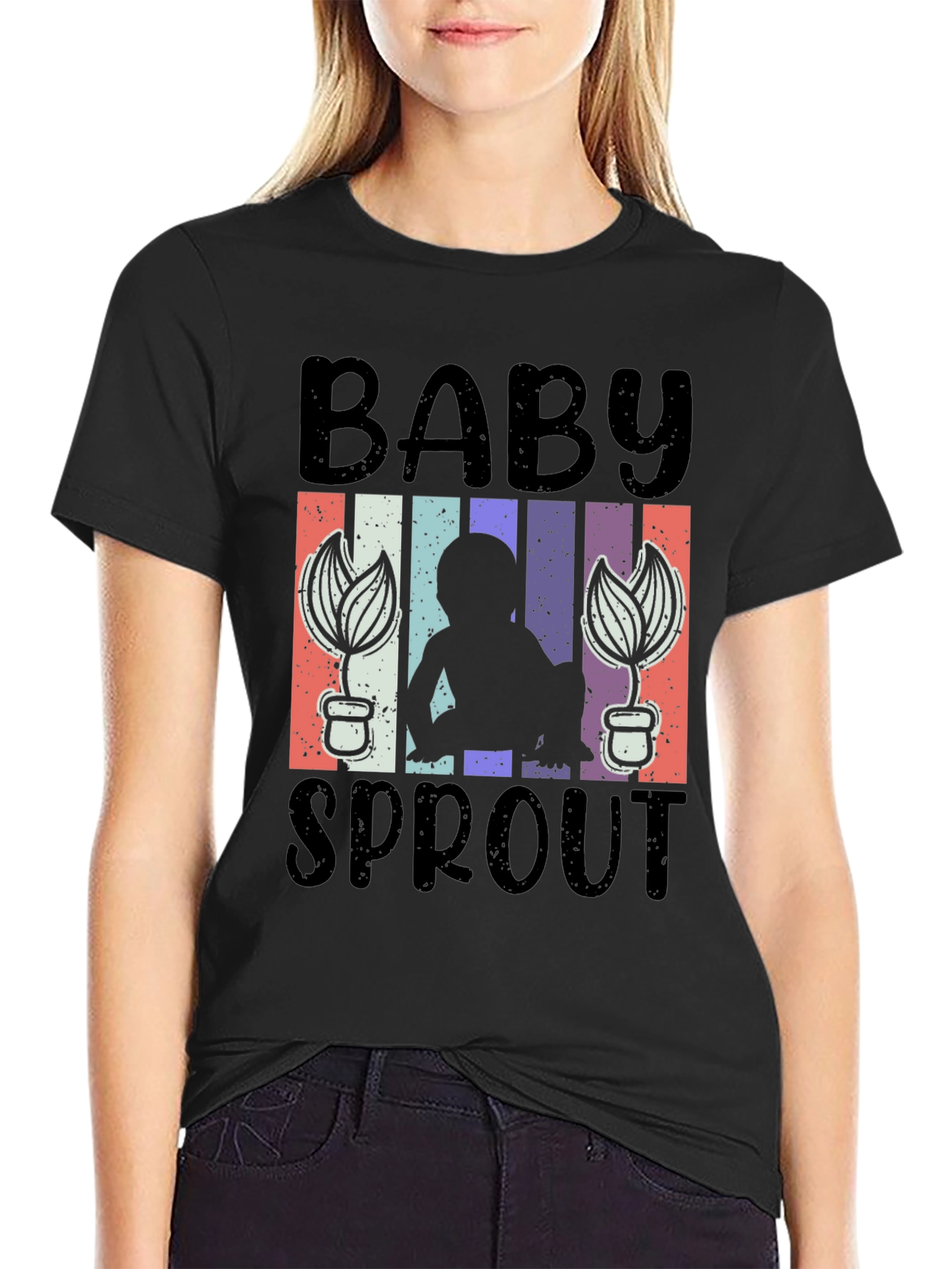 Baby Sprout T-Shirt - Cute Gardening Design