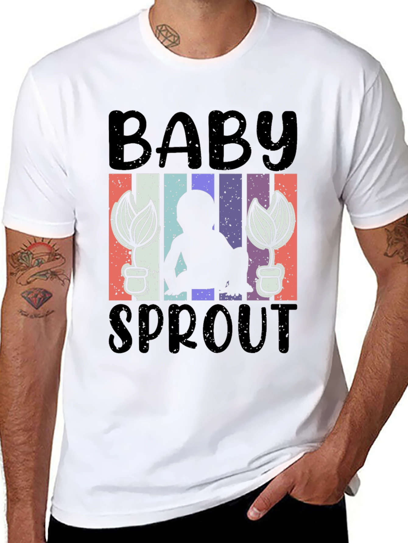 Baby Sprout T-Shirt - Cute Gardening Design