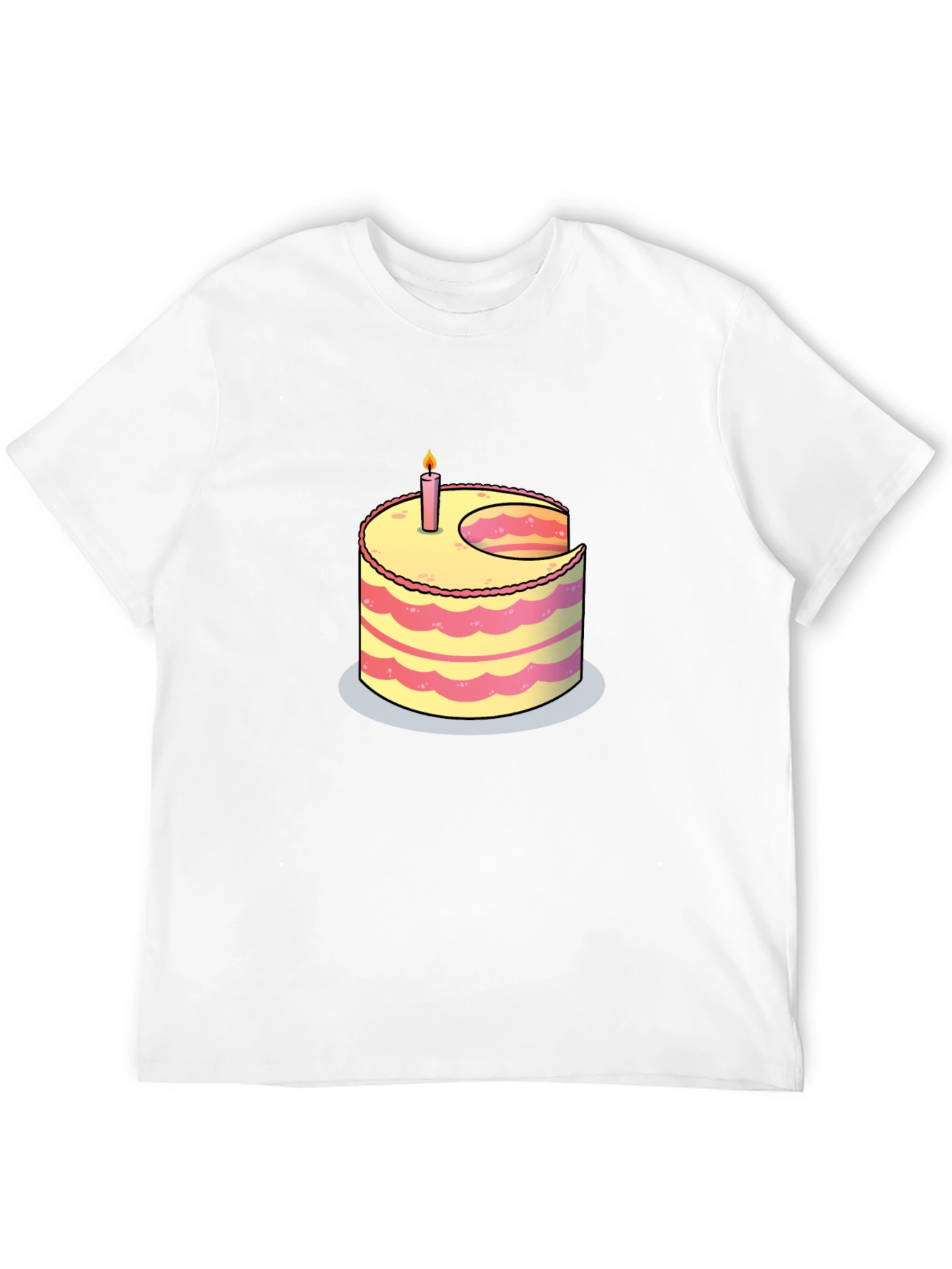 Cake Slice T-Shirt - Sweet Birthday Style