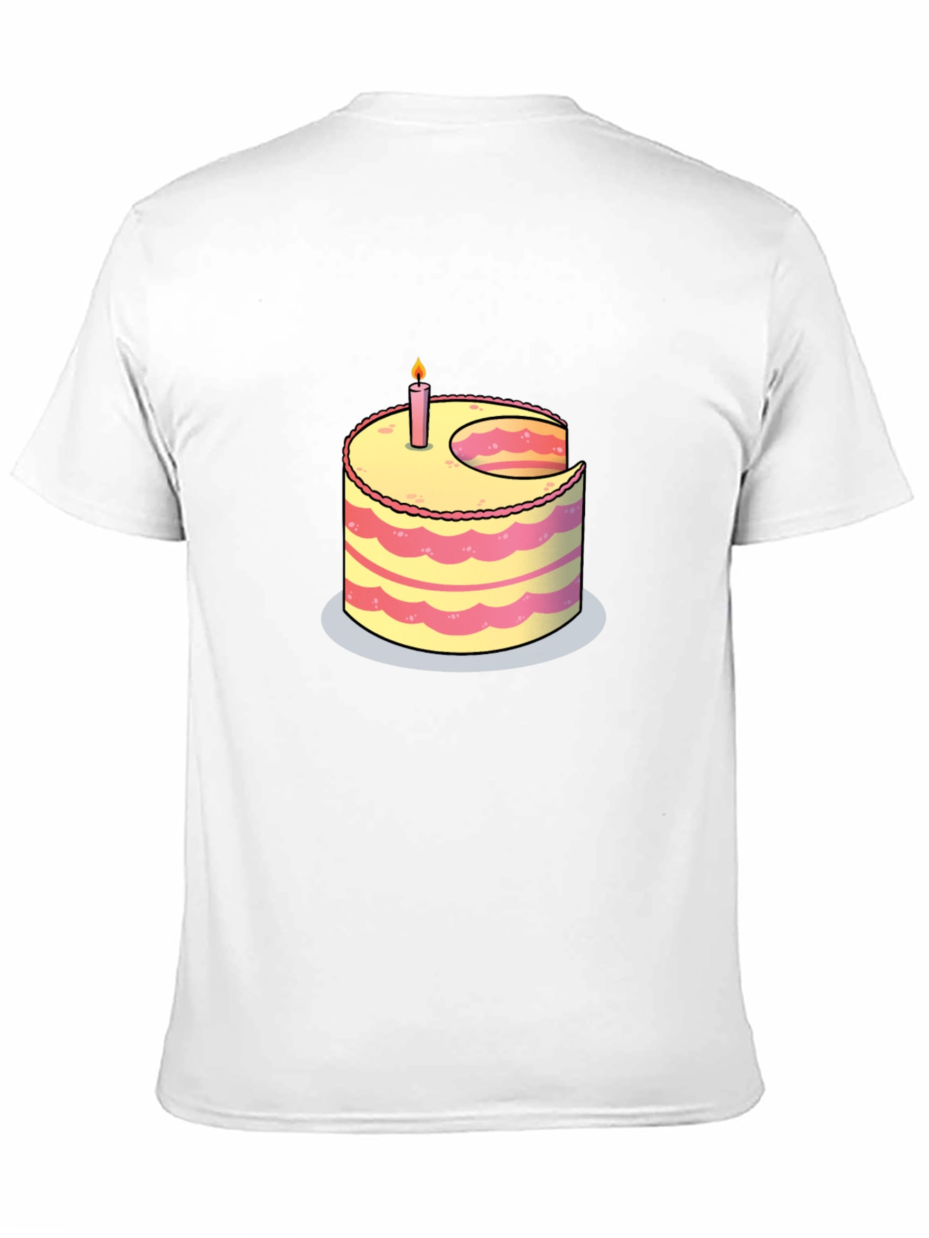 Cake Slice T-Shirt - Sweet Birthday Style