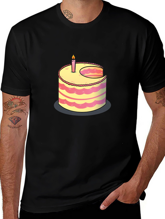 Cake Slice T-Shirt - Sweet Birthday Style