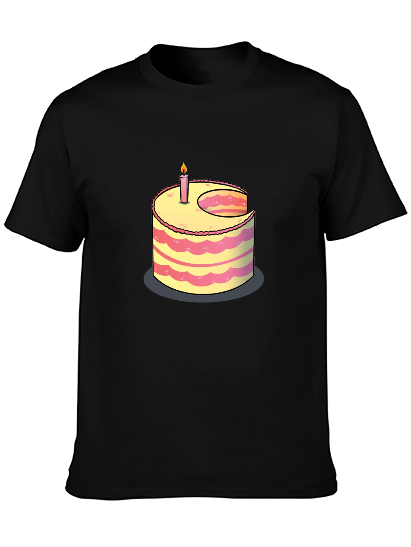 Cake Slice T-Shirt - Sweet Birthday Style