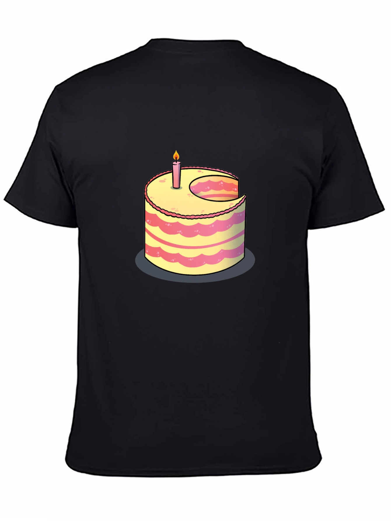 Cake Slice T-Shirt - Sweet Birthday Style