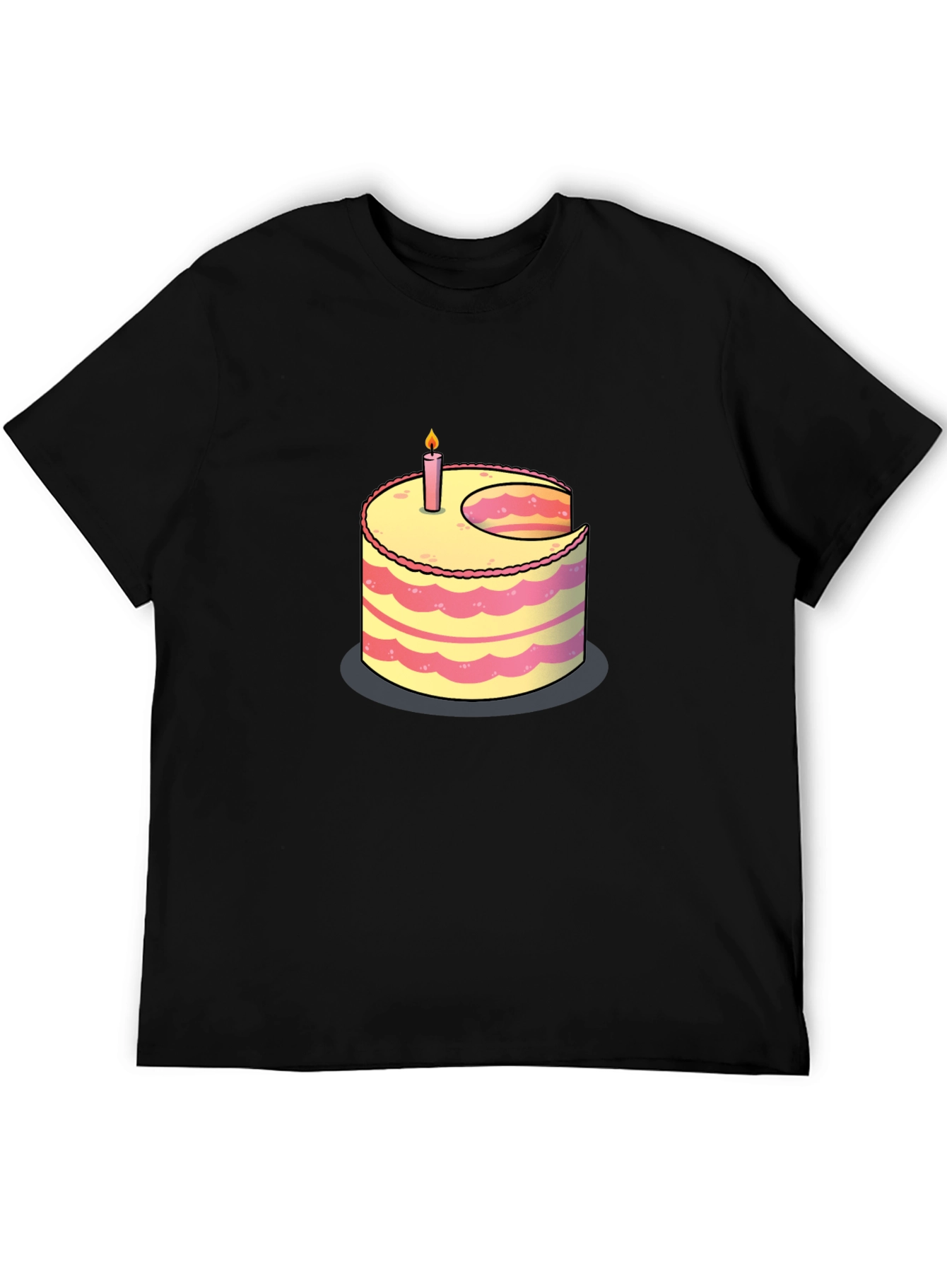 Cake Slice T-Shirt - Sweet Birthday Style
