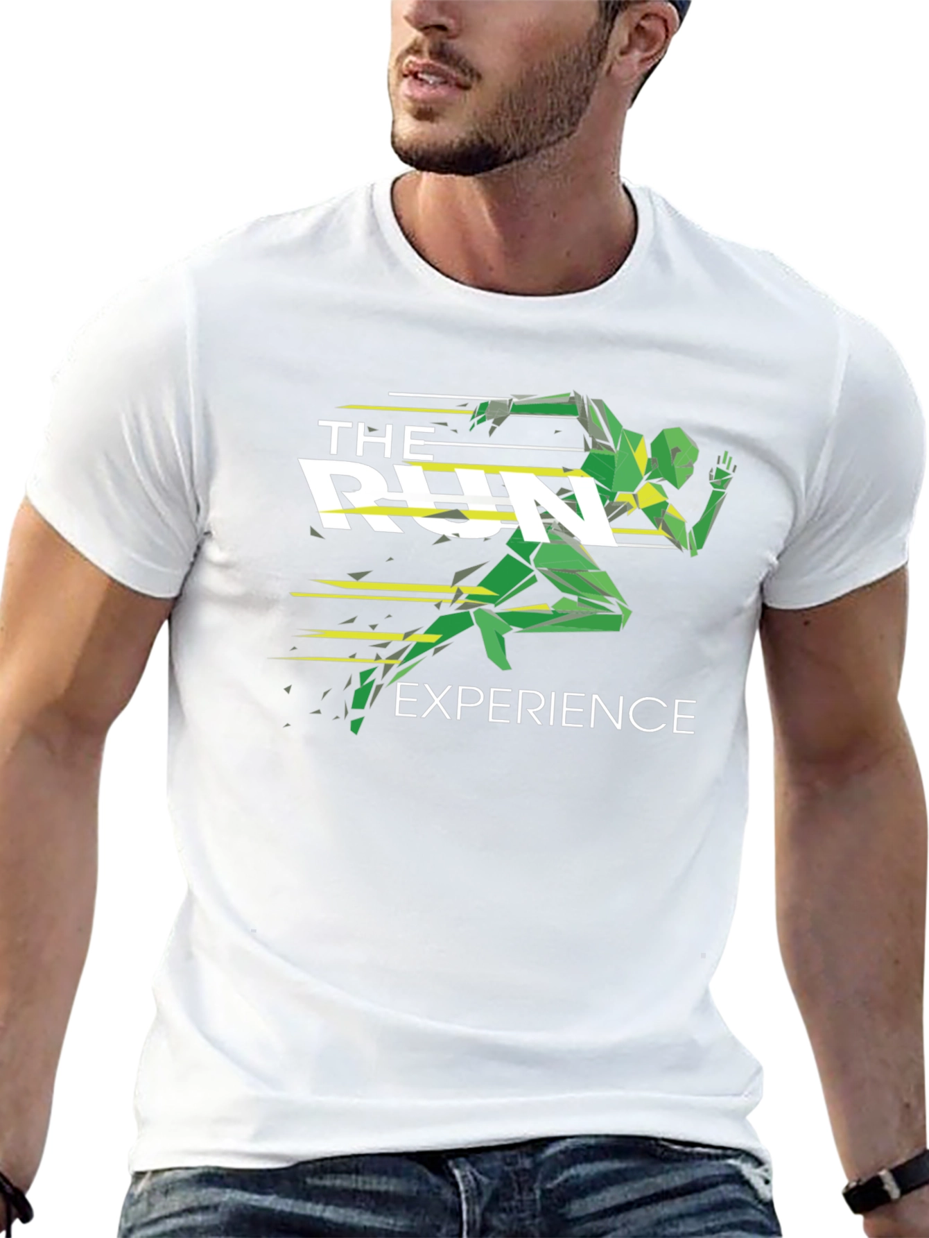 The Run Experience Graphic Tee - Black