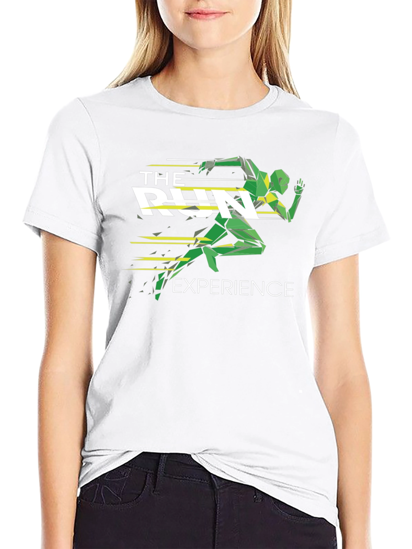 The Run Experience Graphic Tee - Black