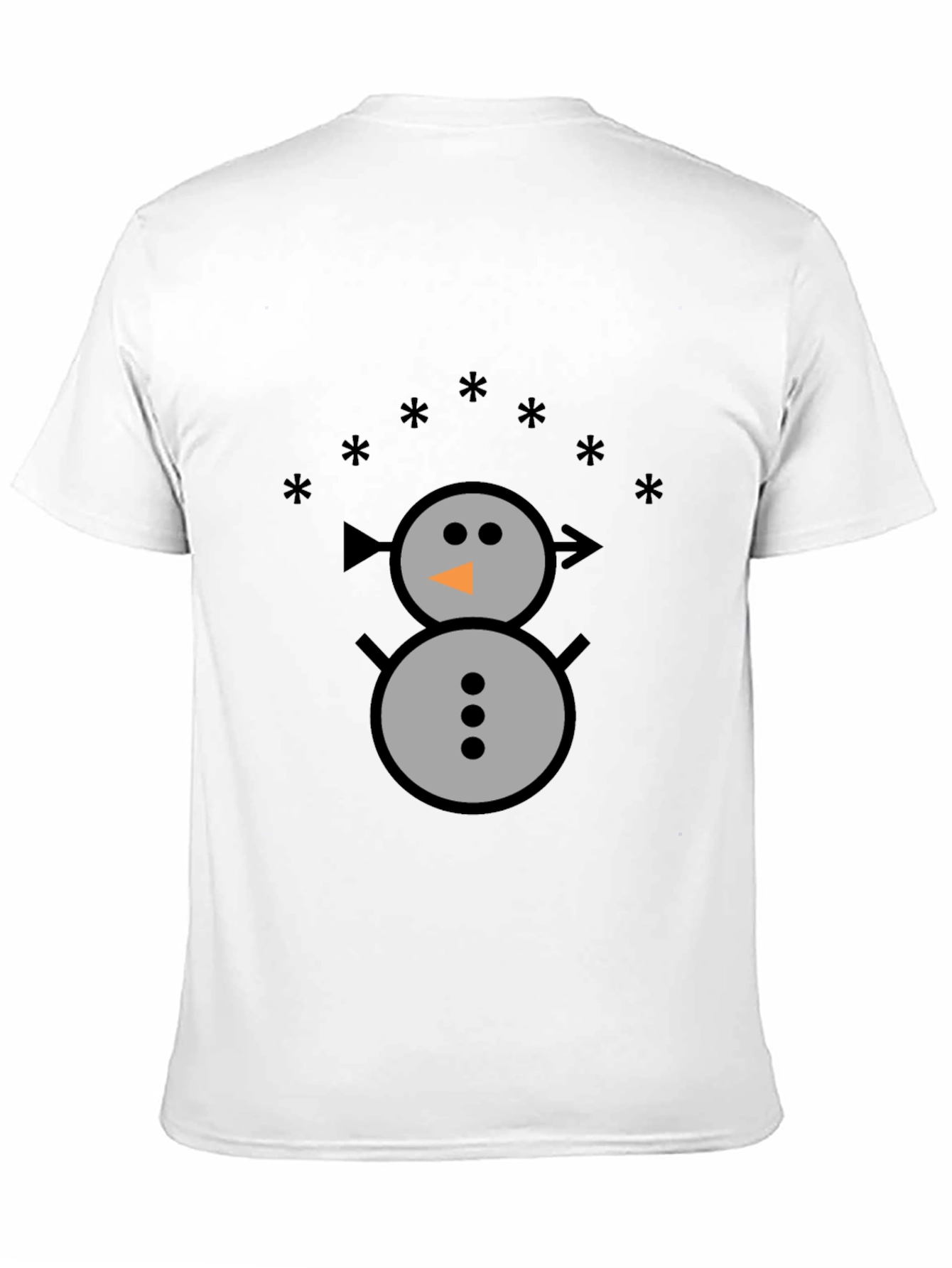 Snowman Graphic Tee - Winter Holiday Shirt