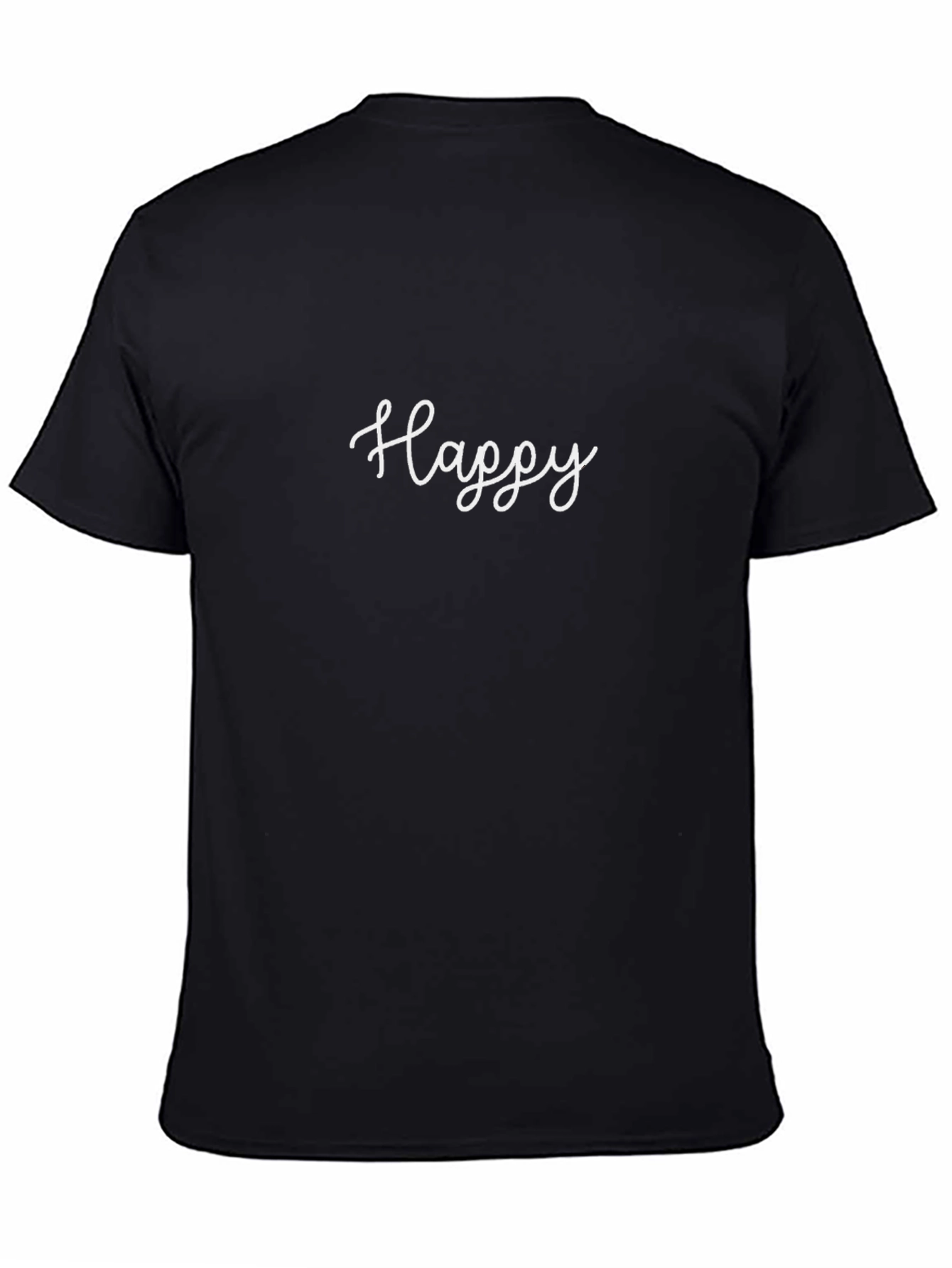 Happy Black T-Shirt