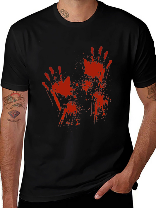 Bloody Handprint T-Shirt - Halloween Horror Tee