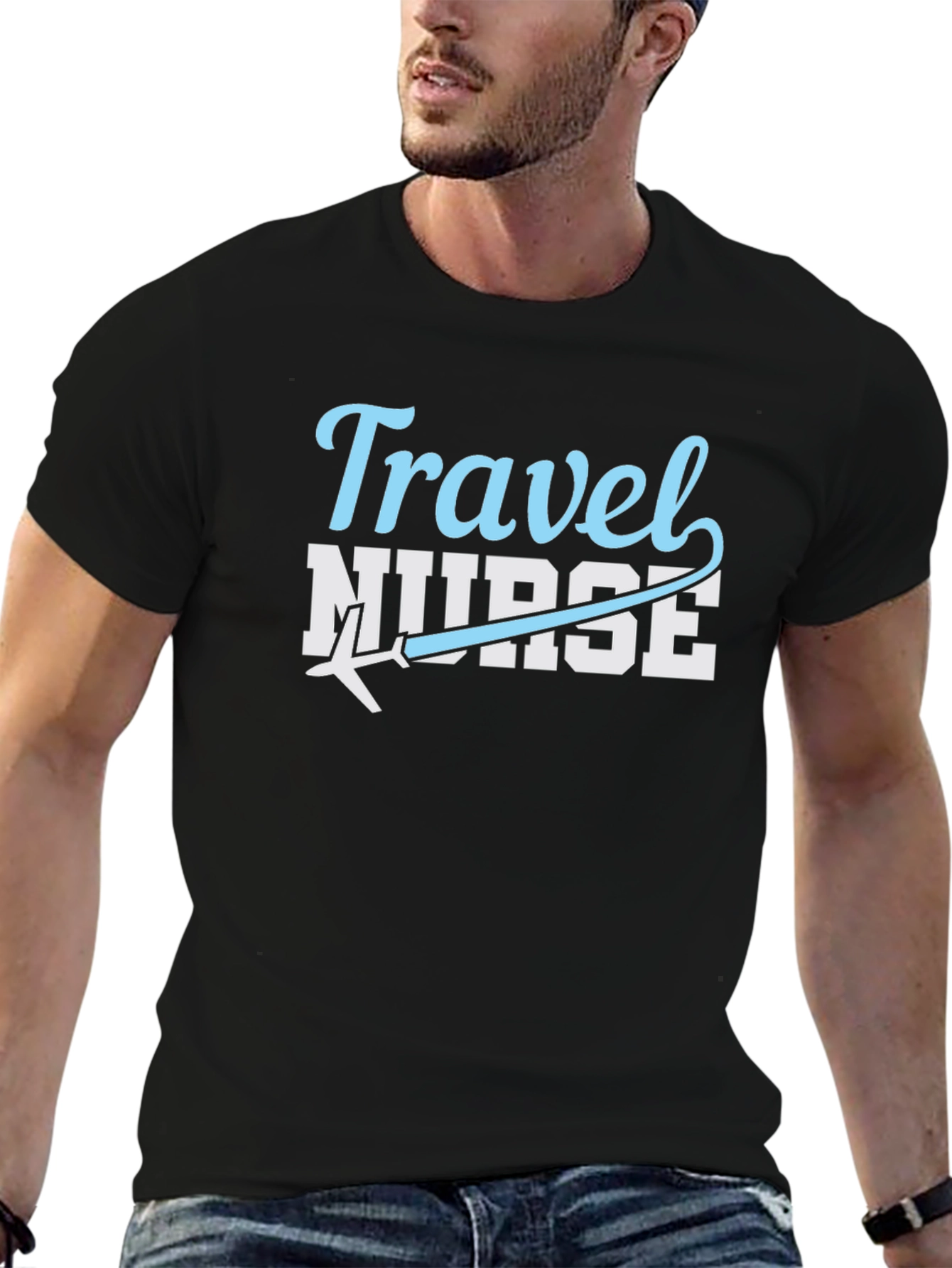 Travel Nurse Graphic T-Shirt
