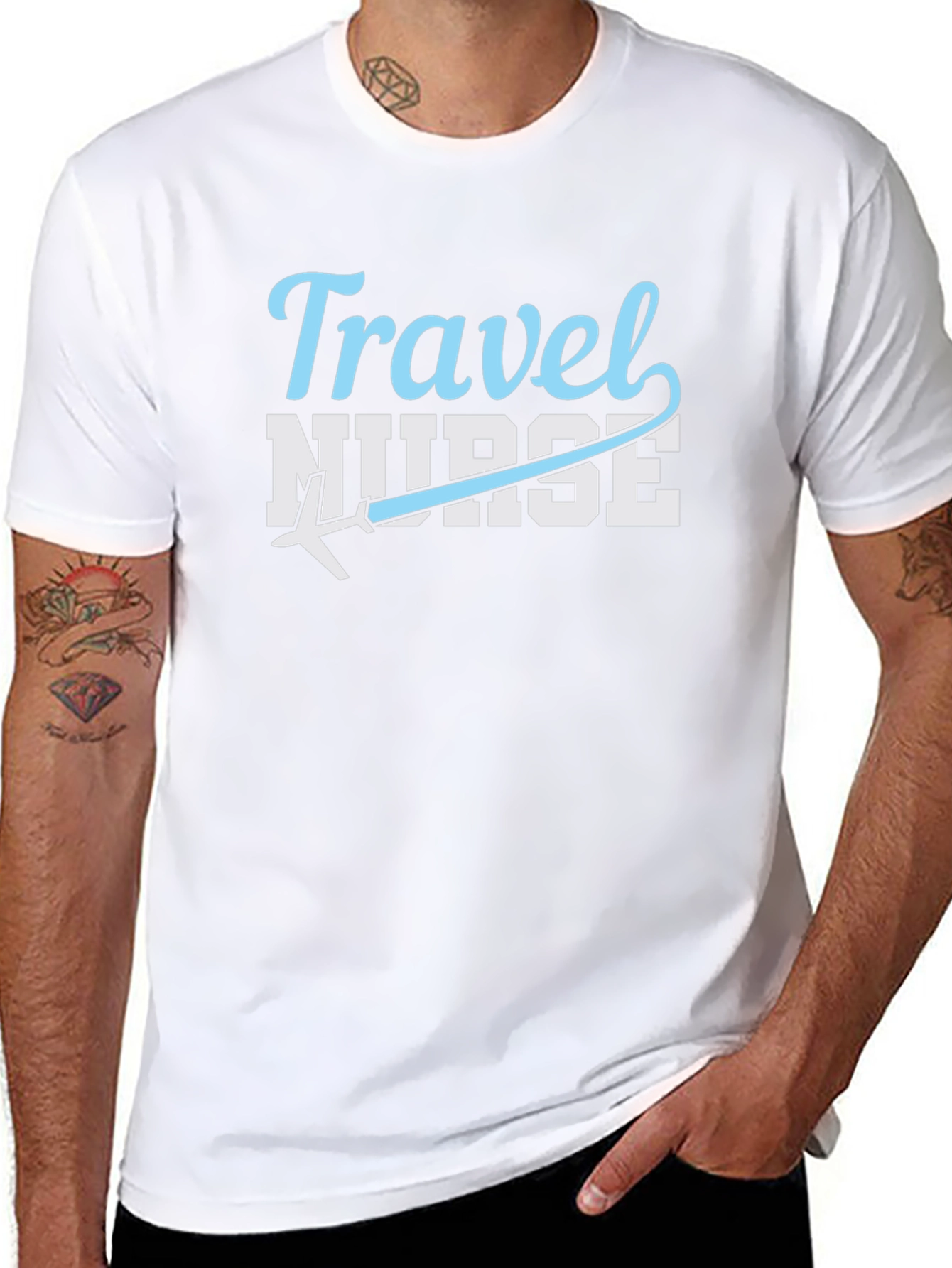 Travel Nurse Graphic T-Shirt