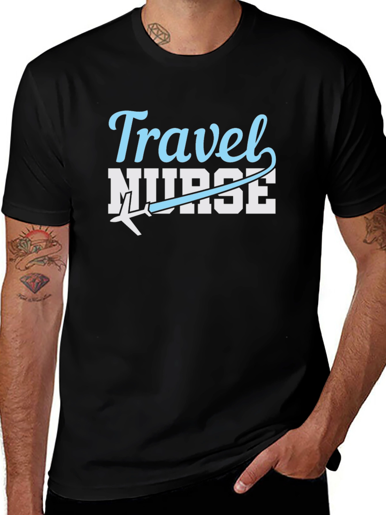 Travel Nurse Graphic T-Shirt
