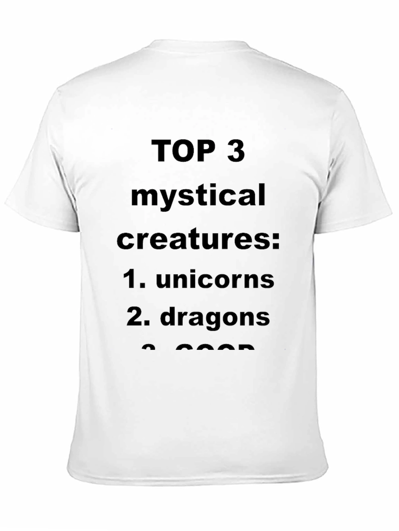 Mystical Creatures Graphic Tee | Funny Mens T-shirt