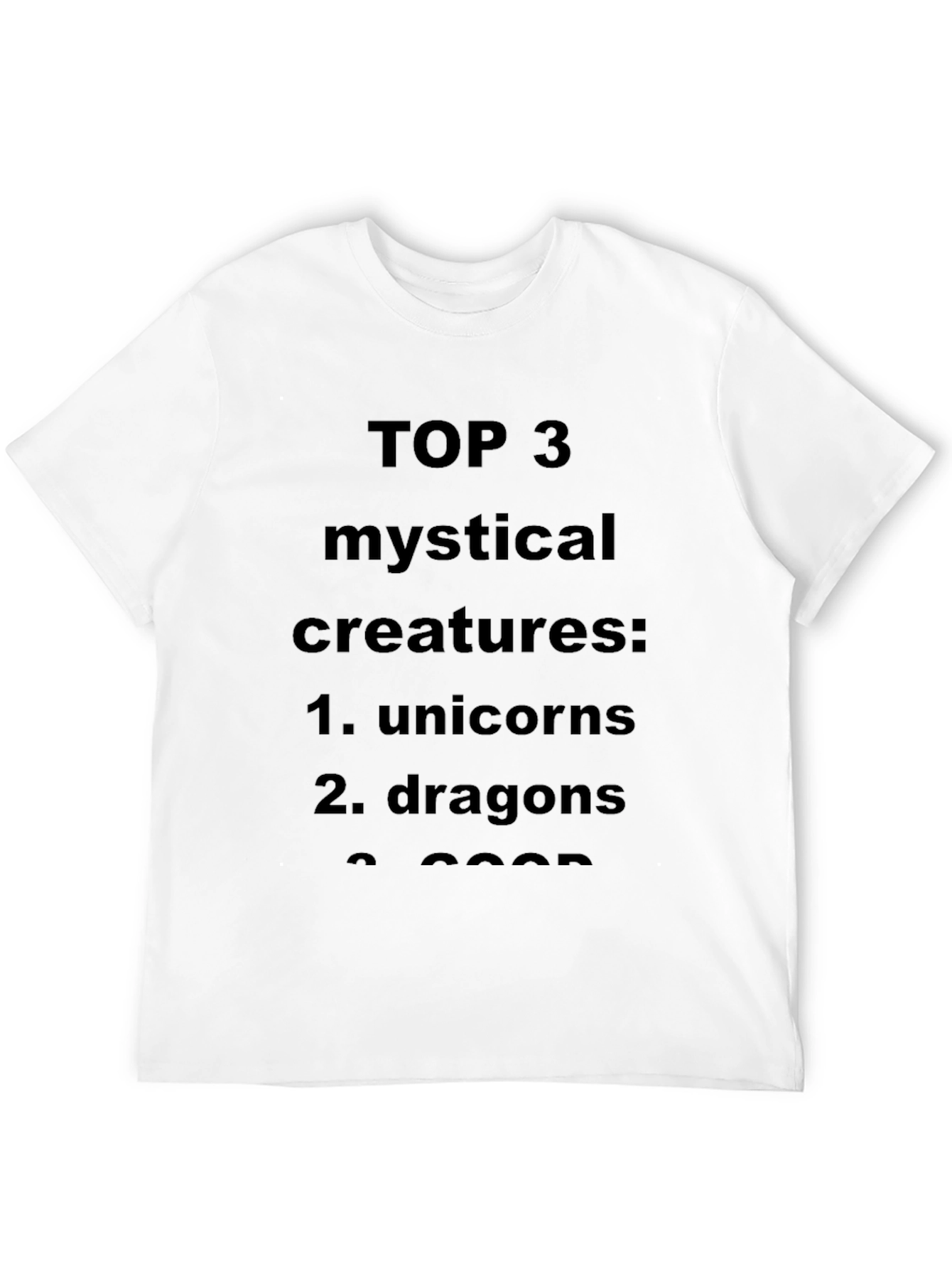 Mystical Creatures Graphic Tee | Funny Mens T-shirt