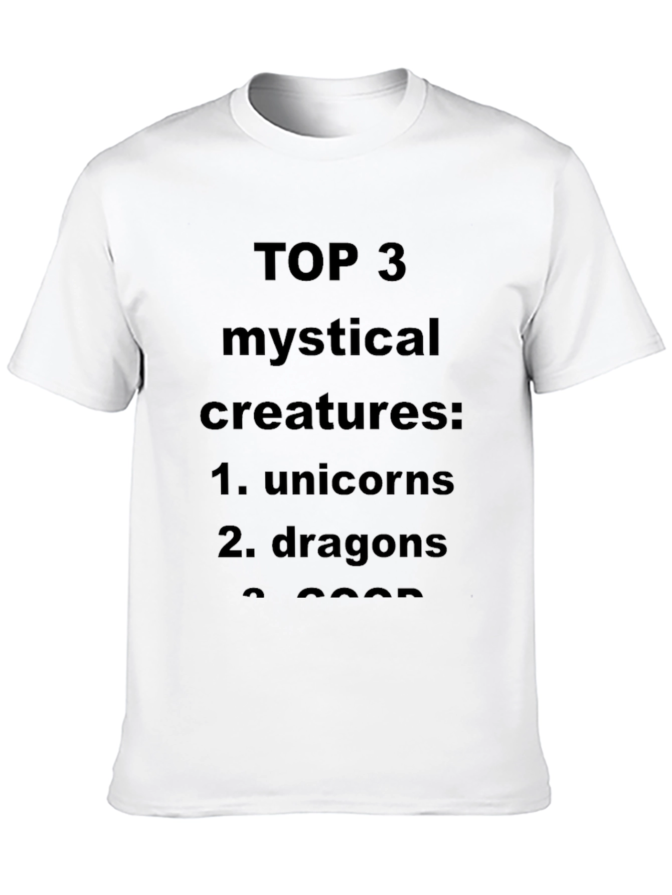 Mystical Creatures Graphic Tee | Funny Mens T-shirt