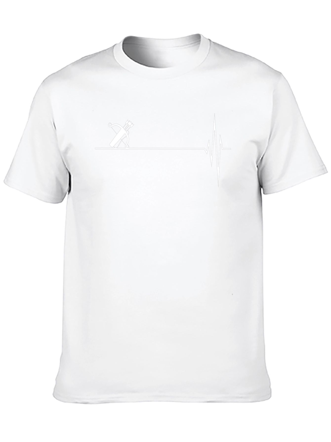 Archer Heartbeat T-Shirt - Archery Pulse Tee