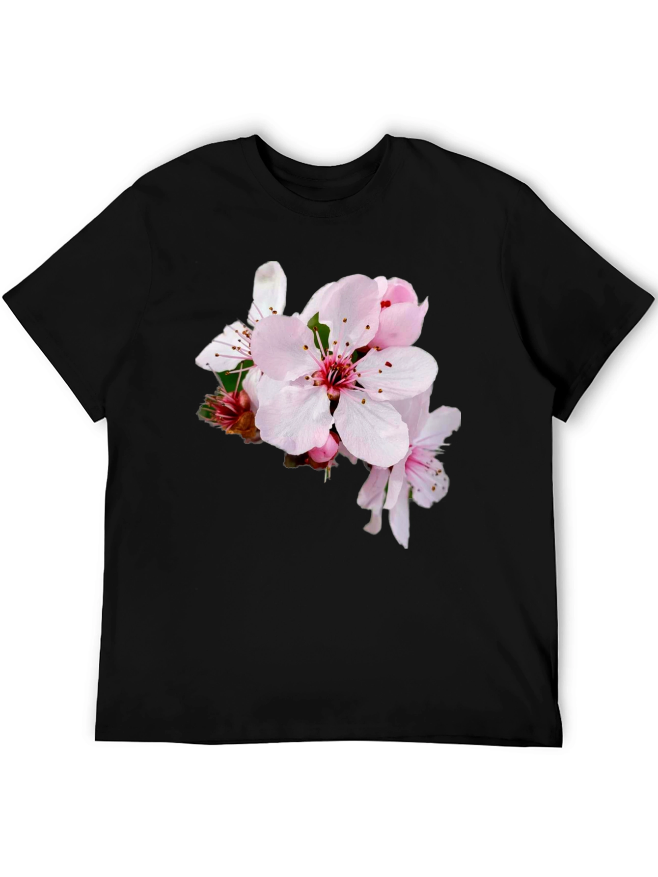 Floral Print T-Shirt - Casual Style
