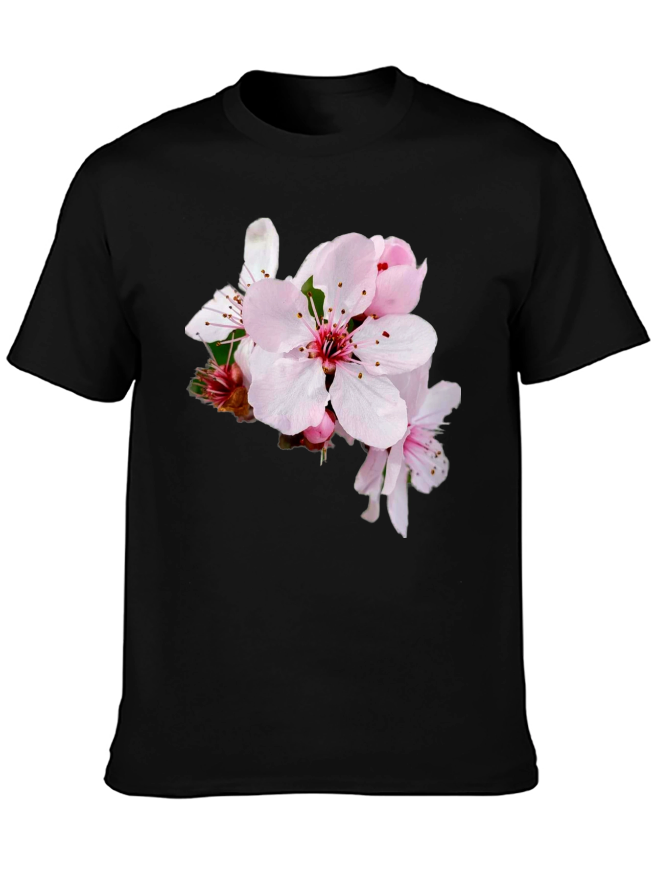 Floral Print T-Shirt - Casual Style