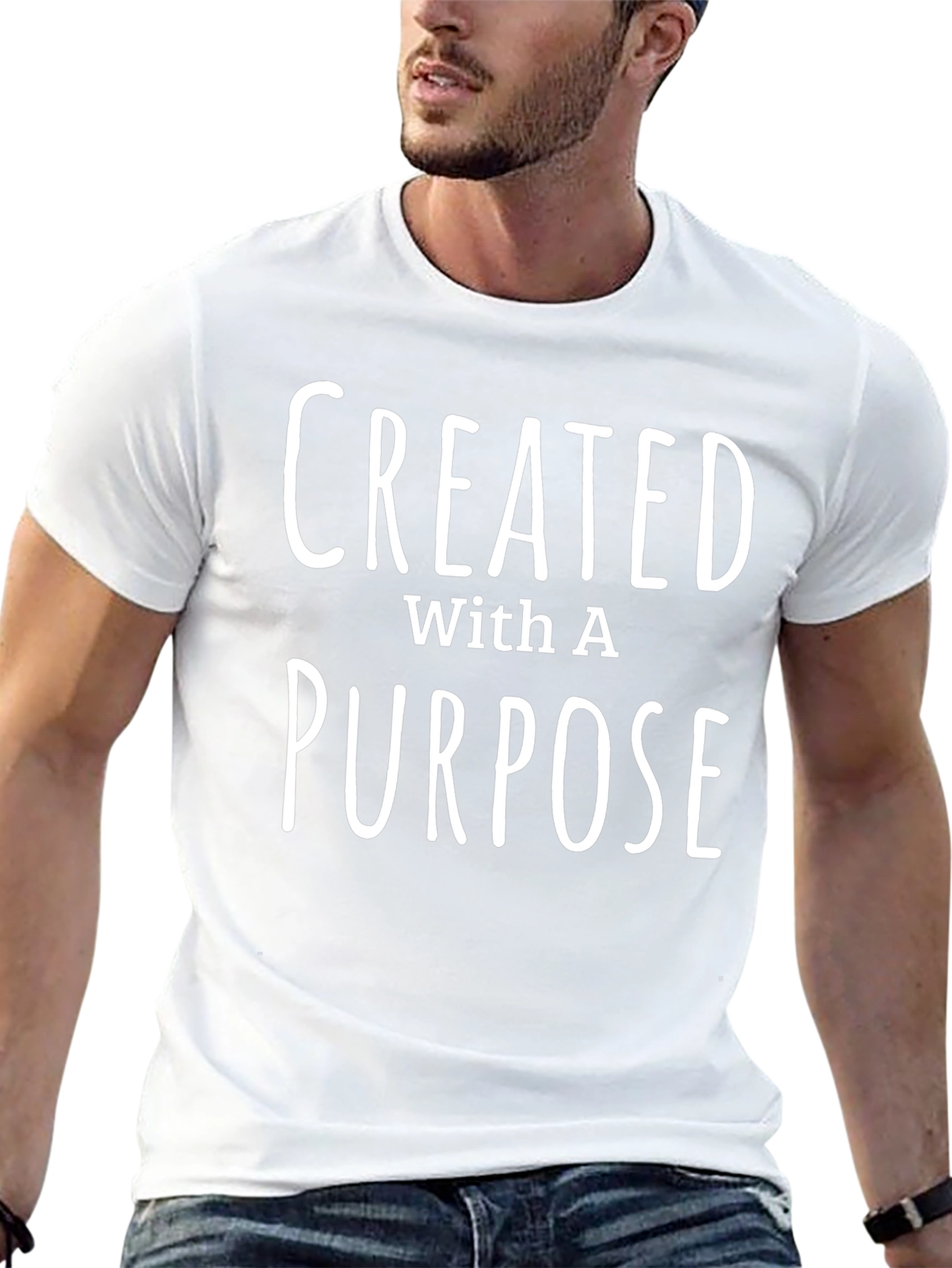 Created With A Purpose Graphic T-Shirt