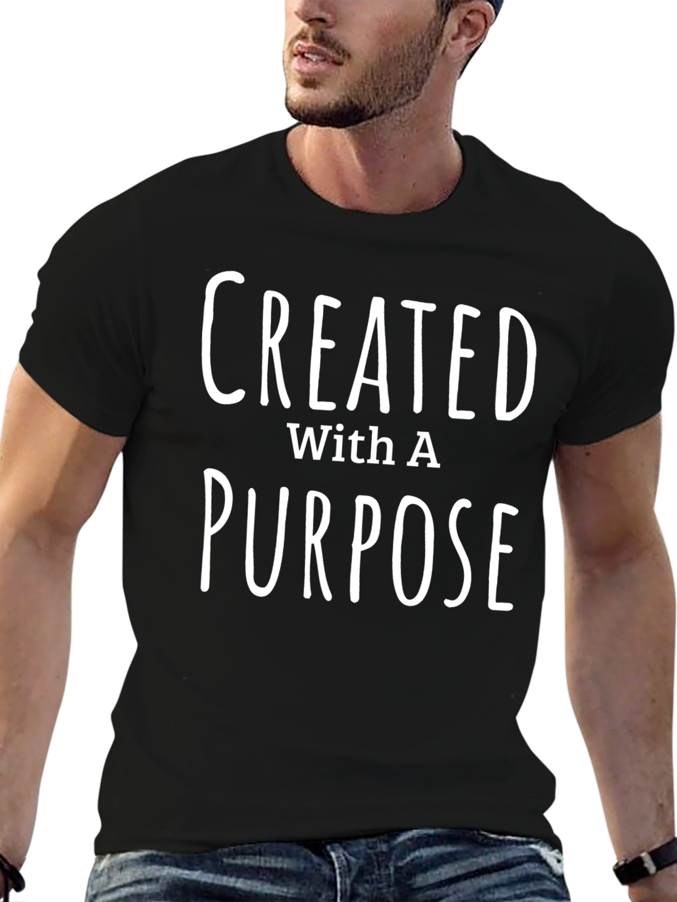 Created With A Purpose Graphic T-Shirt