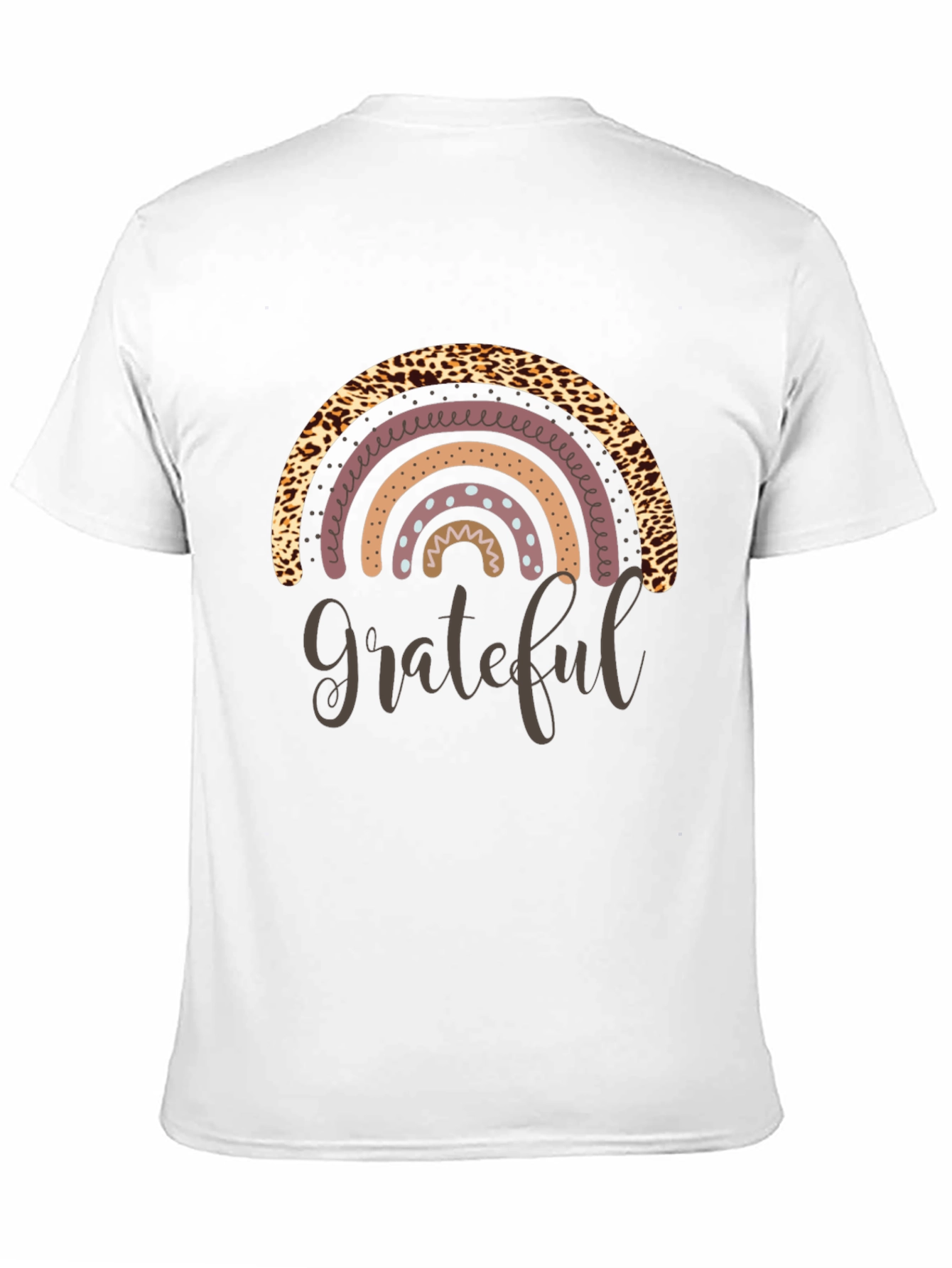 Grateful Rainbow Graphic T-Shirt