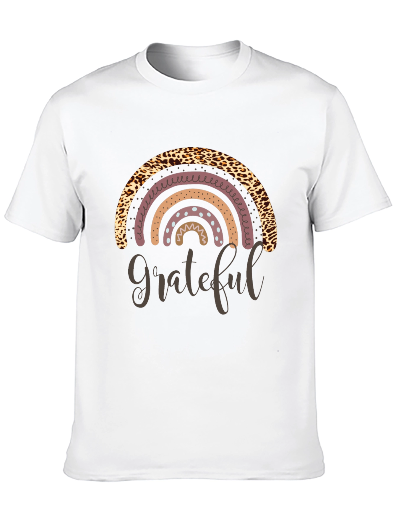Grateful Rainbow Graphic T-Shirt