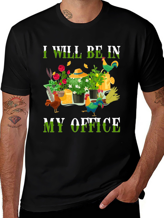 Gardeners Office T-Shirt - Gardening Lover Tee