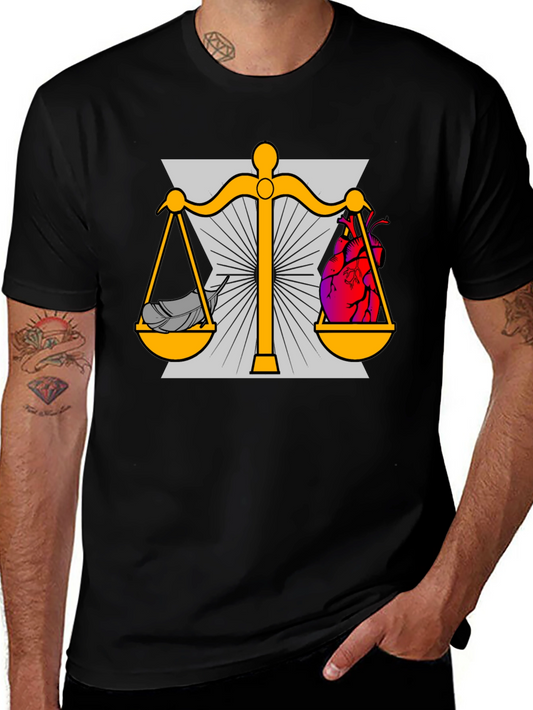 Heart and Mind Balance Graphic T-Shirt