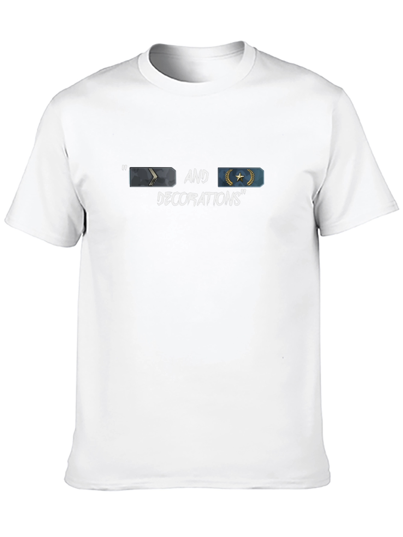CS:GO Ranks T-Shirt - Silver & Gold