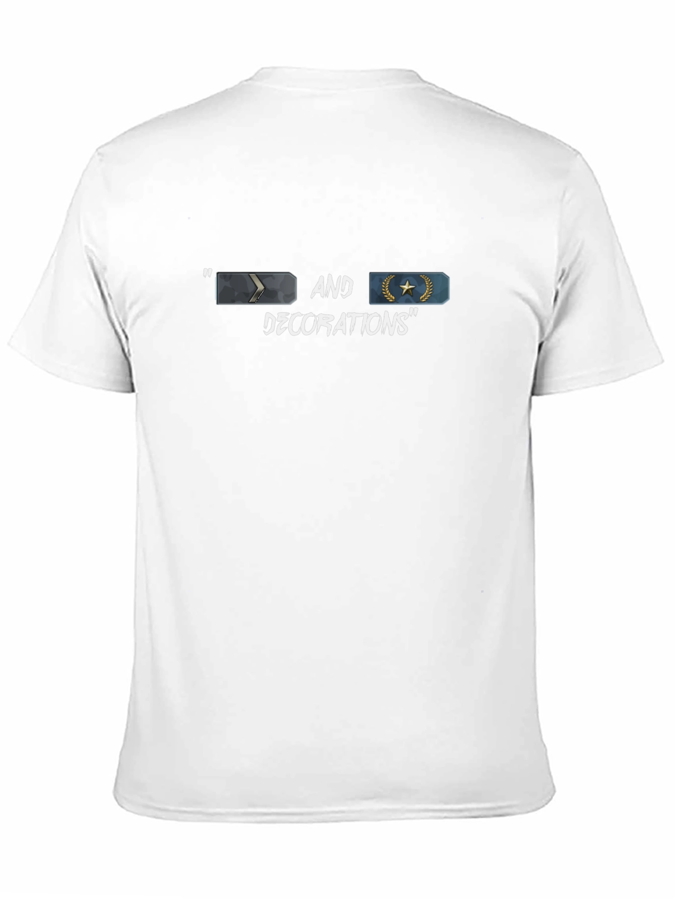 CS:GO Ranks T-Shirt - Silver & Gold