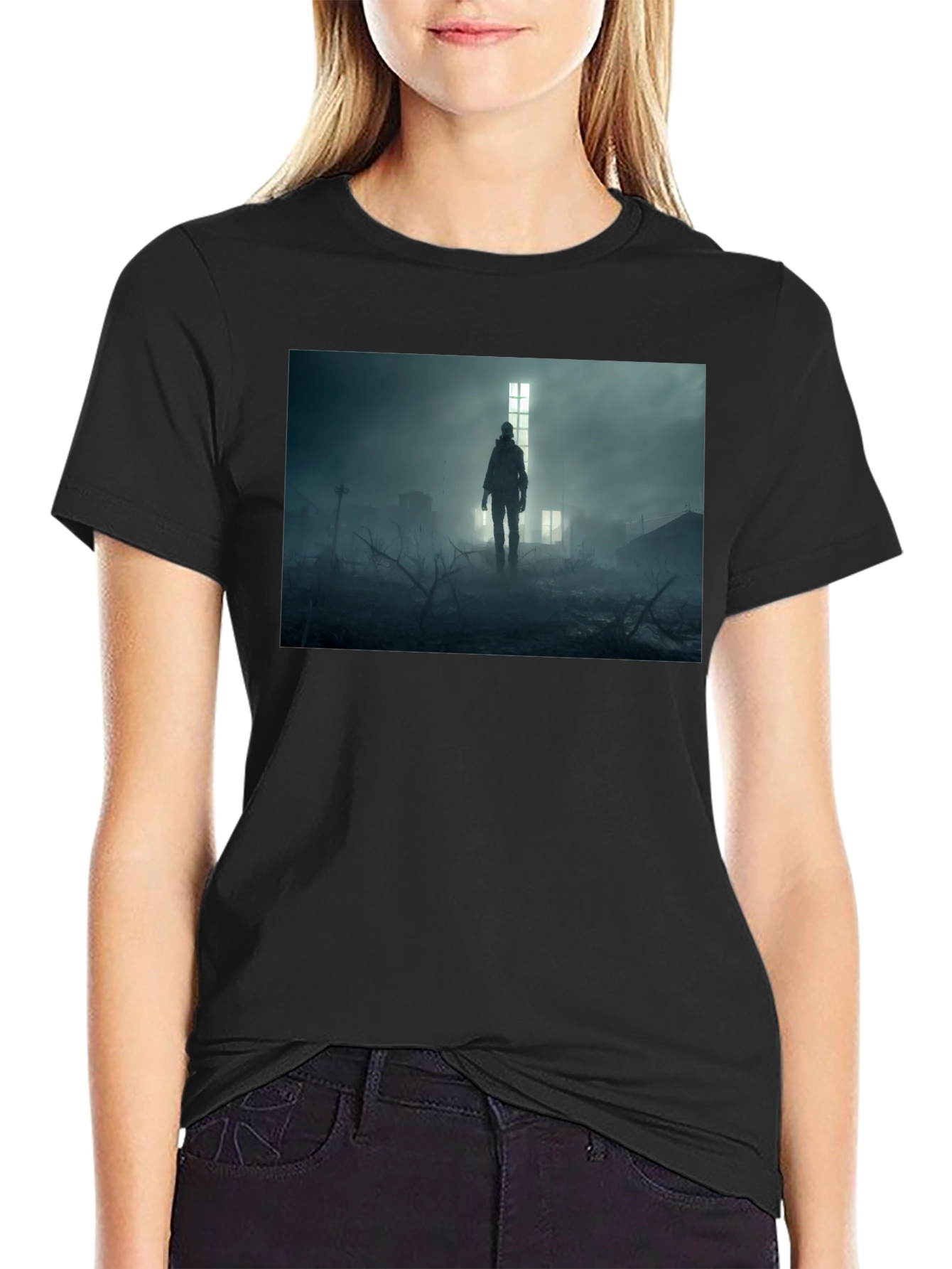 Post-Apocalyptic Wanderer Graphic Tee