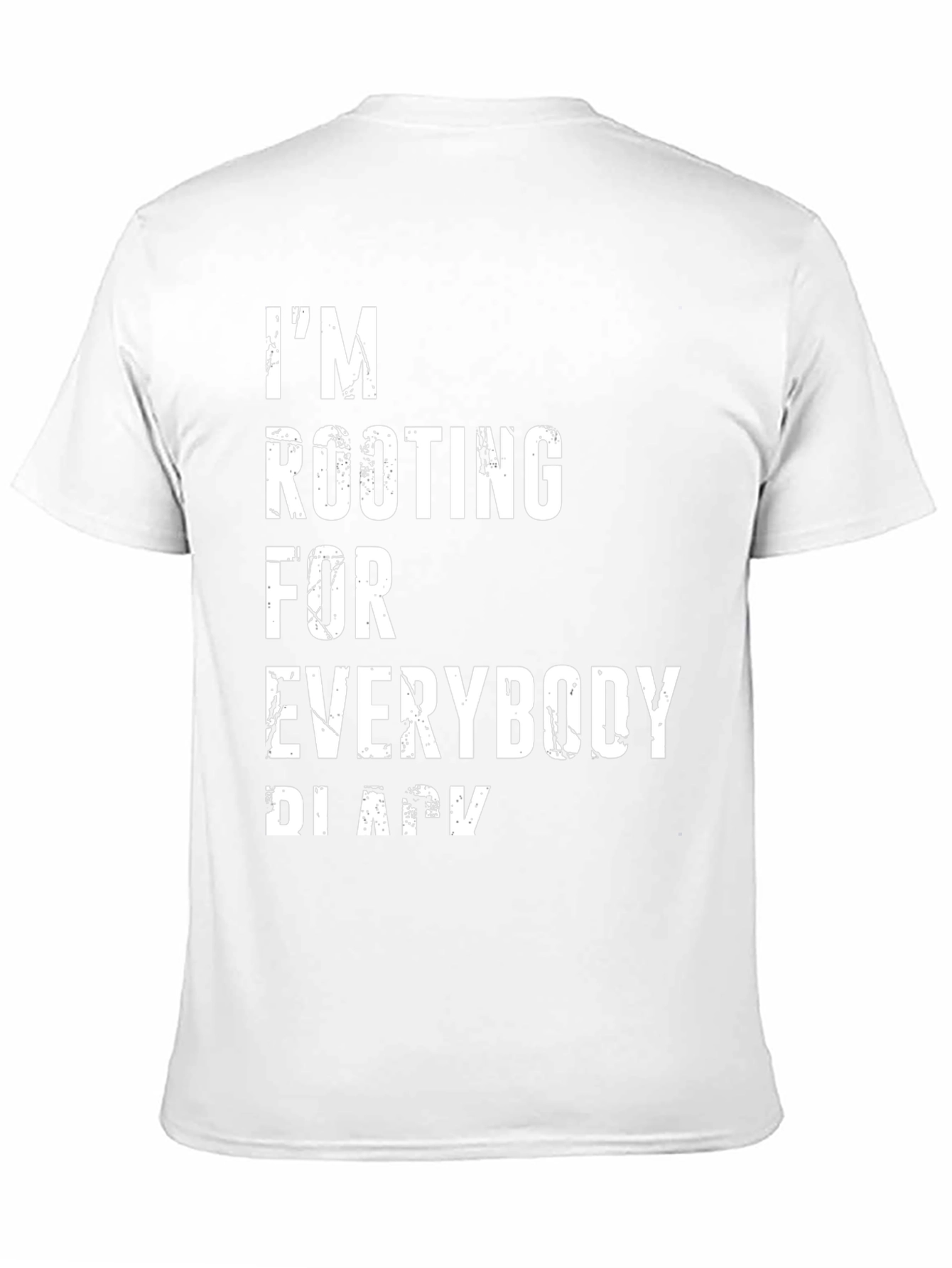 Im Rooting For Everybody Black Graphic Tee