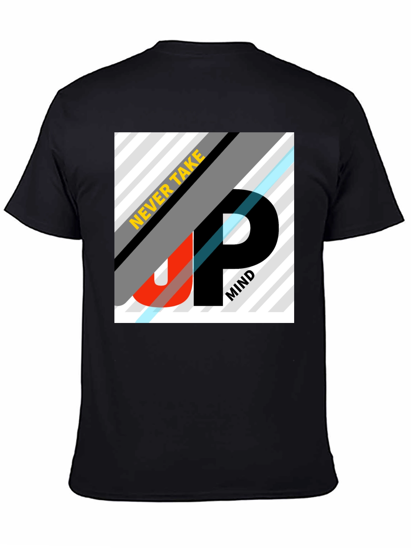 Never Take Up Mind Black Graphic Tee