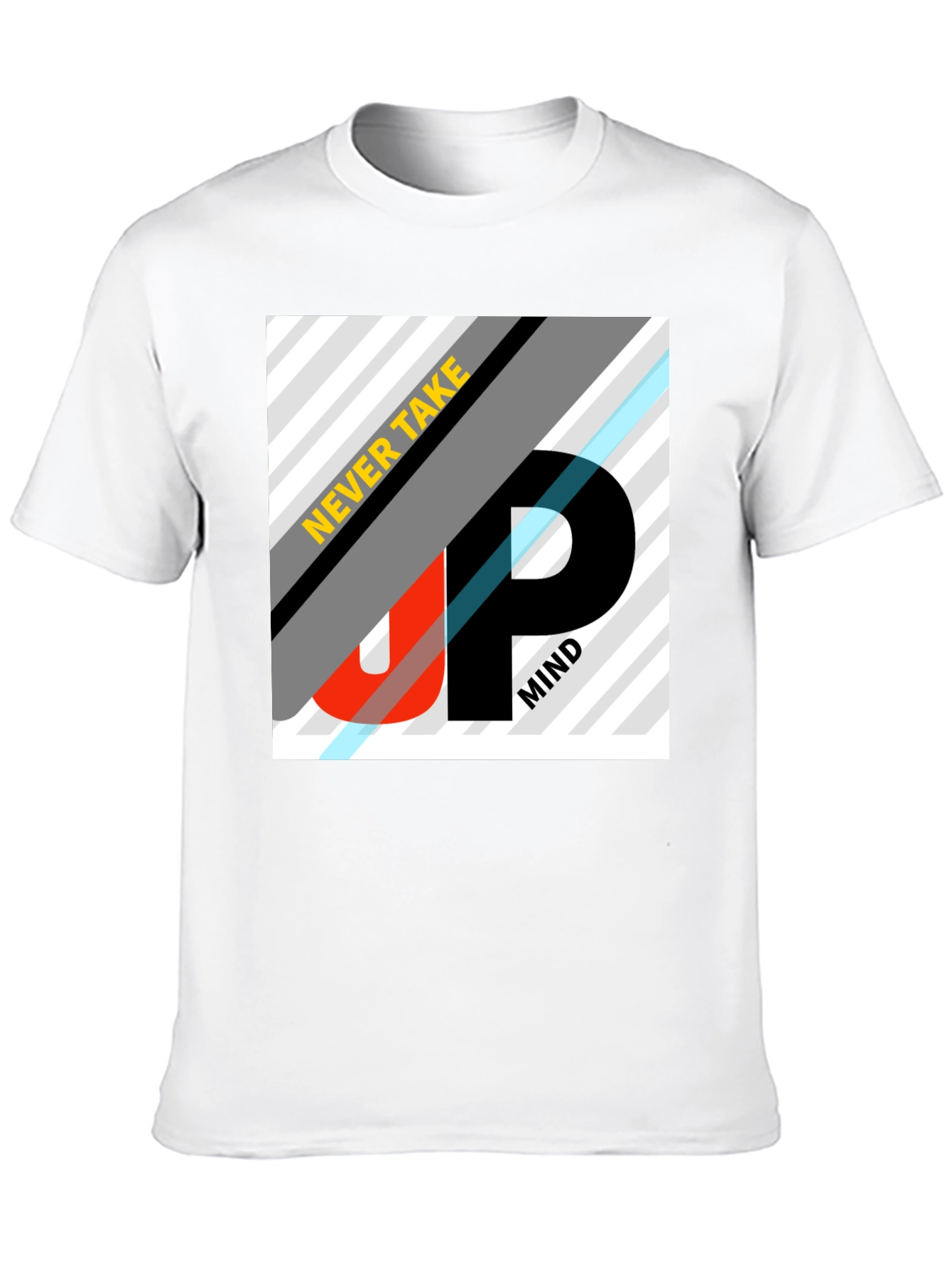 Never Take Up Mind Black Graphic Tee