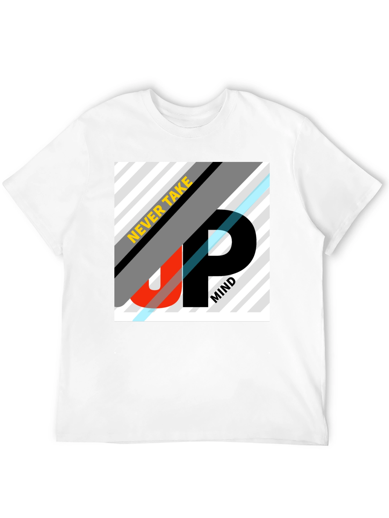 Never Take Up Mind Black Graphic Tee