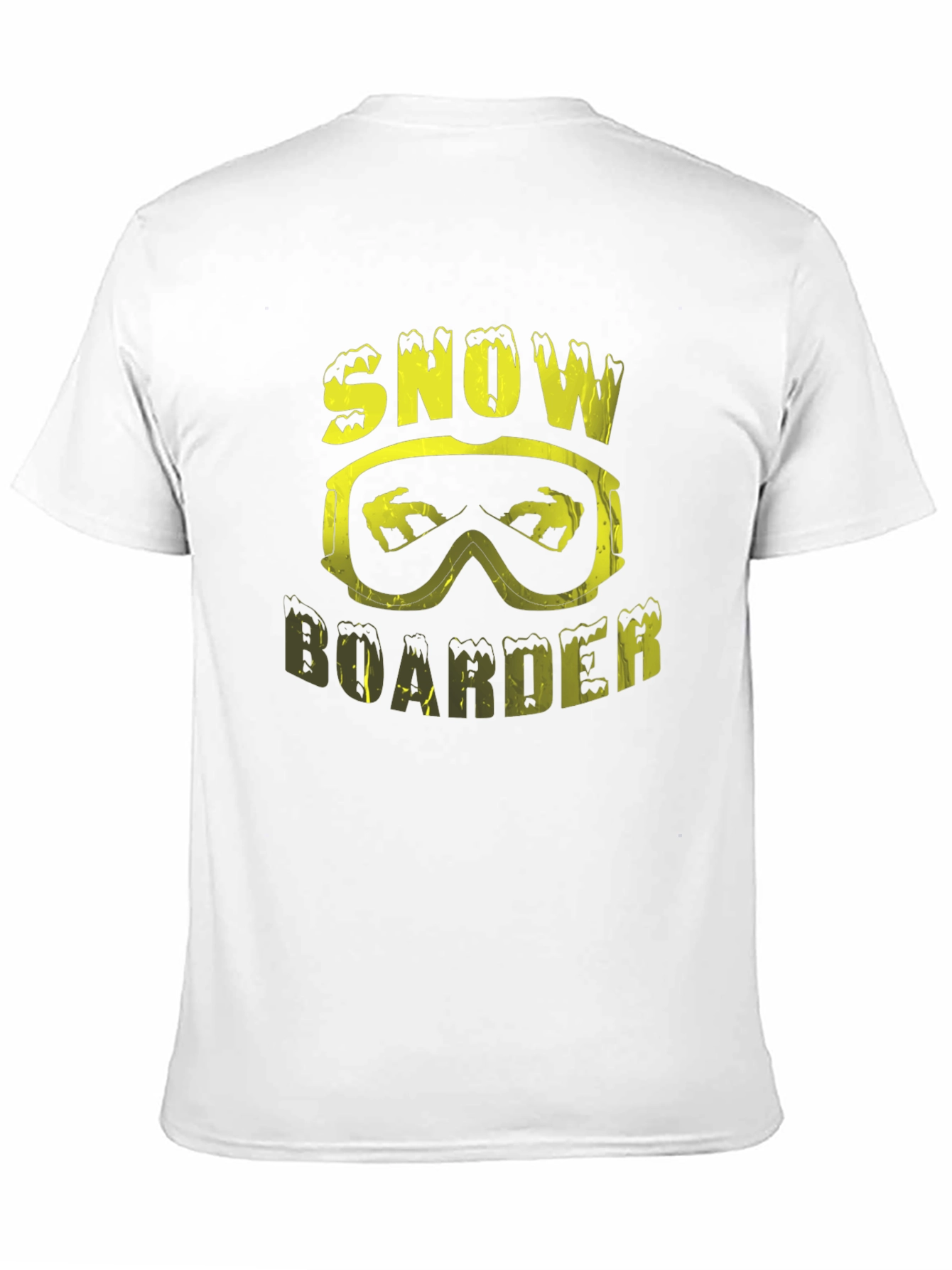 Snowboarder Graphic Tee - Black