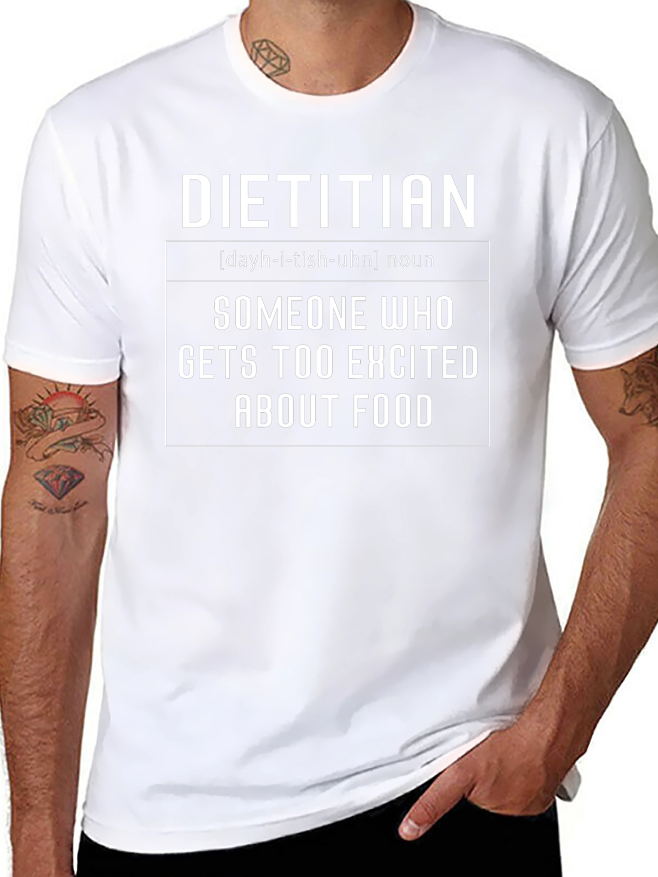 Dietitian Definition T-Shirt - Food Lover