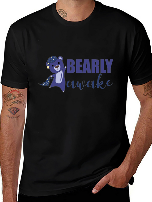 Bearly Awake Graphic T-Shirt